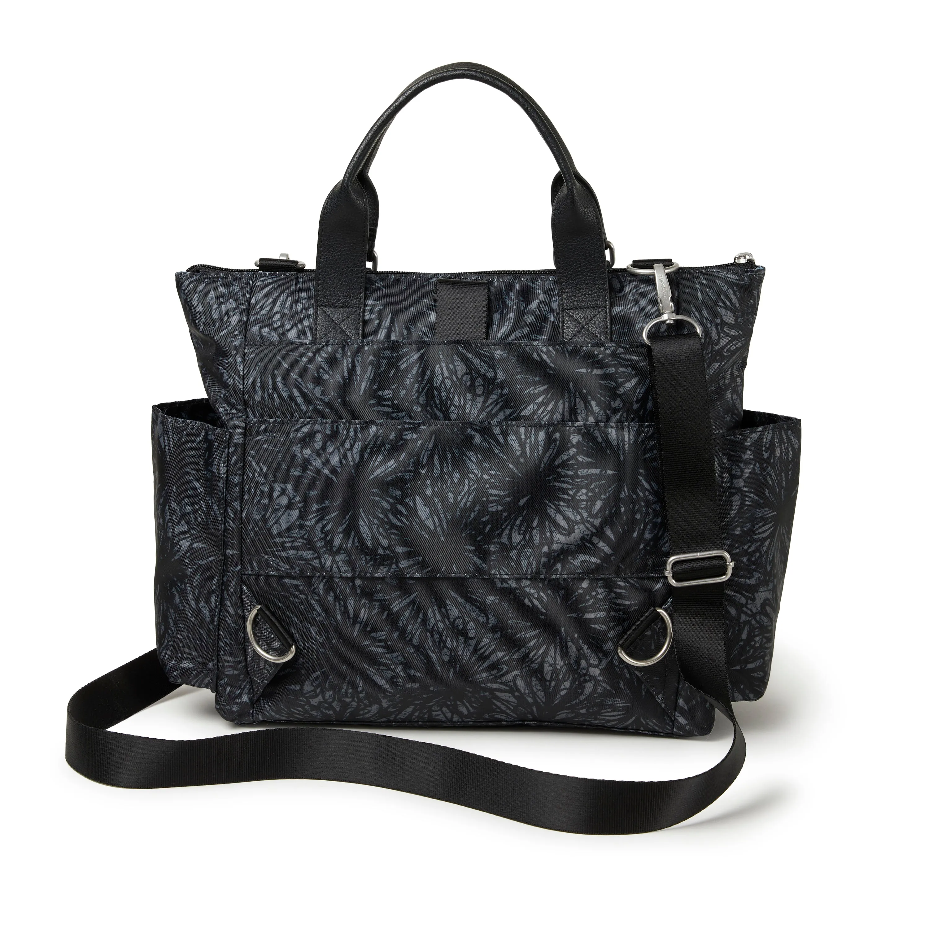 Baggallini Women's 3-in-1 Convertible Backpack with RFID Phone Wristlet