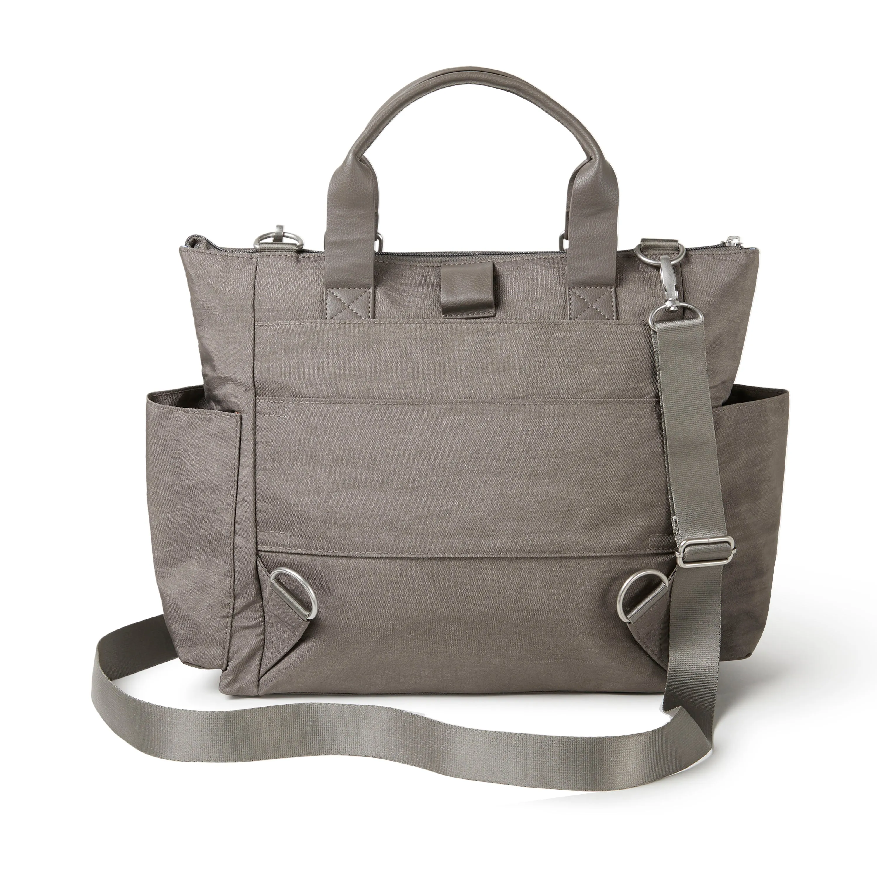 Baggallini Women's 3-in-1 Convertible Backpack with RFID Phone Wristlet