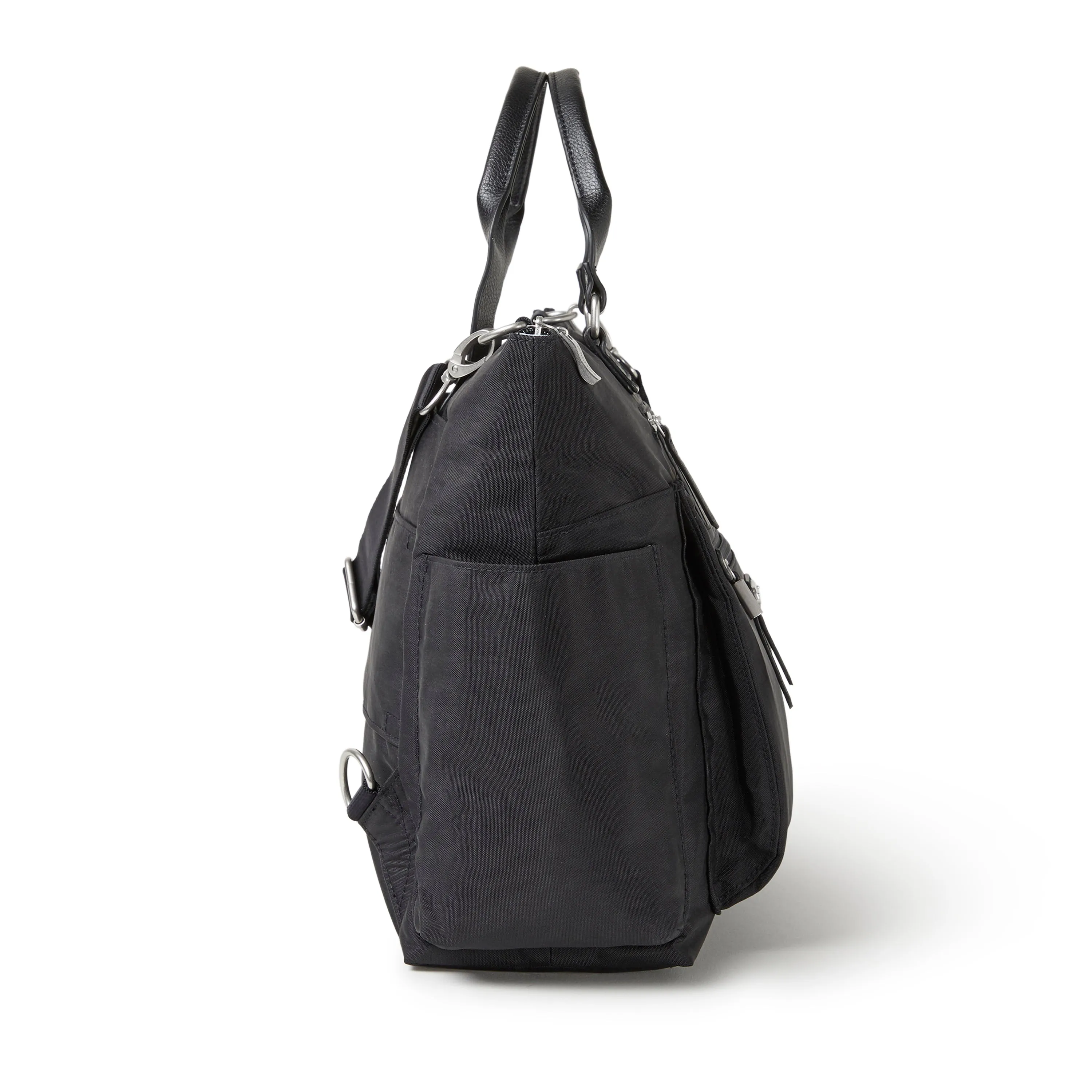 Baggallini Women's 3-in-1 Convertible Backpack with RFID Phone Wristlet