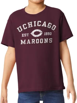 Barnesmith NCAA Unisex Youth Short-Sleeve T-Shirt, 100% Cotton, Vintage Logo, Color
