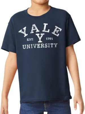 Barnesmith NCAA Unisex Youth Short-Sleeve T-Shirt, 100% Cotton, Vintage Logo, Color