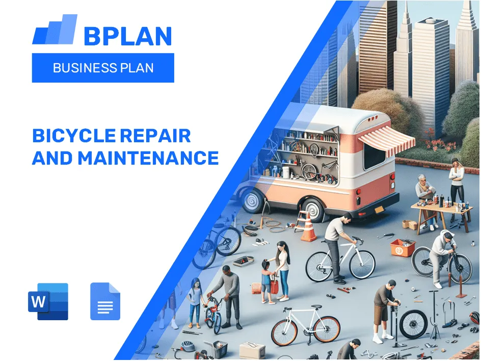 Bicycle Repair And Maintenance Business Plan