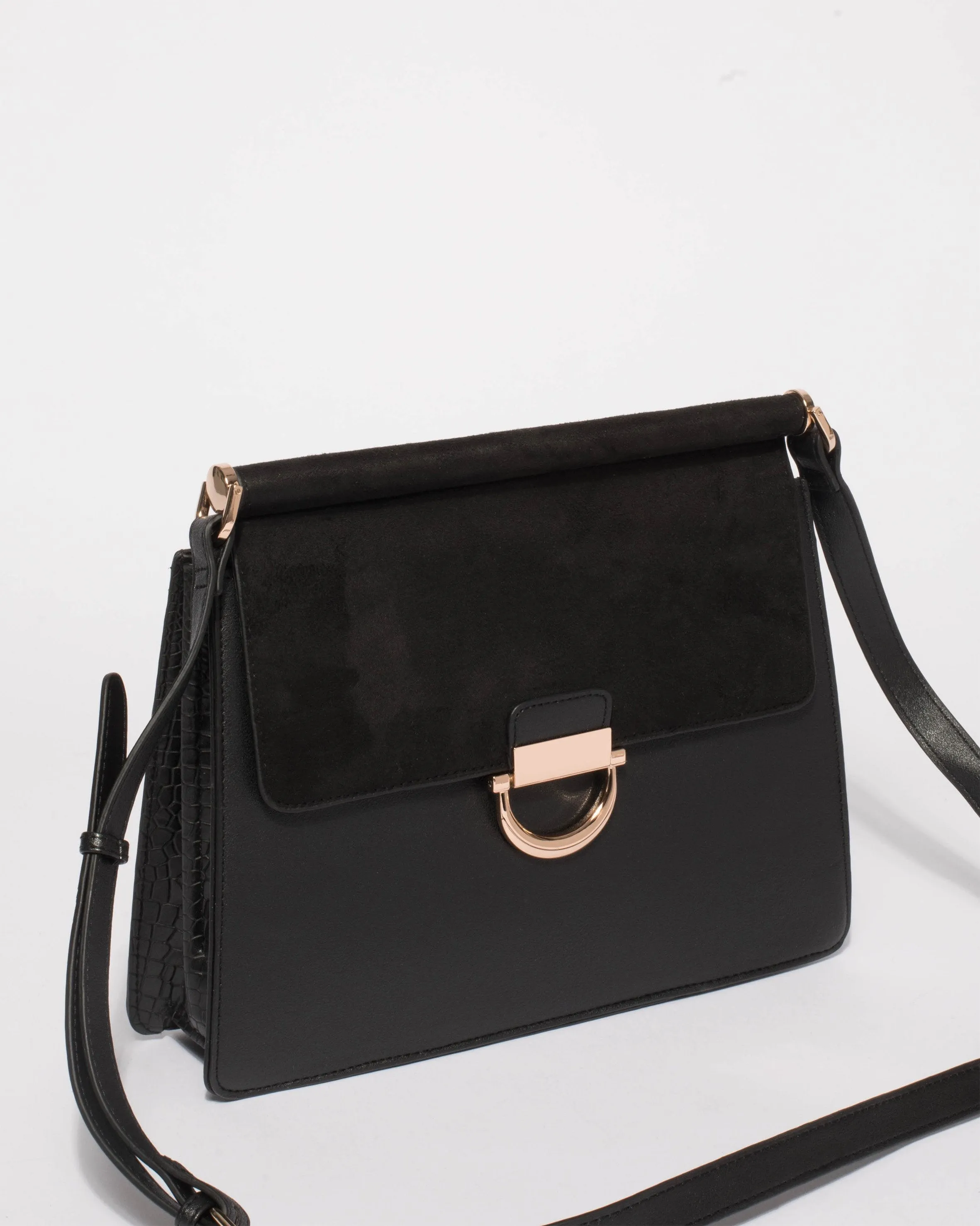 Black Ella Shoulder Bag