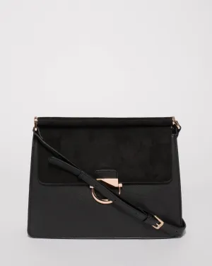 Black Ella Shoulder Bag