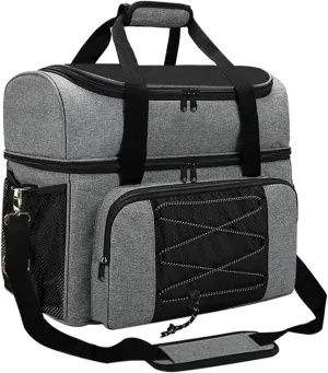 Bowling Roller Bags Bowling Tote Handbag Bowling Balls Bag to Carry Double Bowling Balls Bowling Bag QW