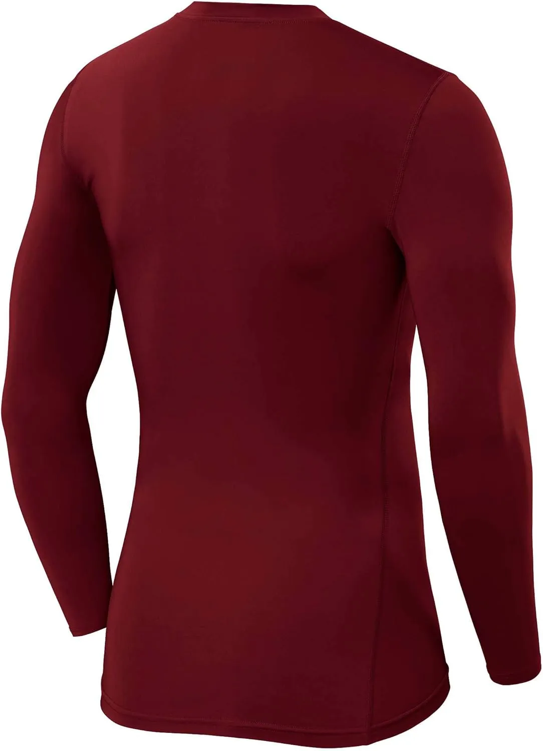 Boys' Compression Shirts Long Sleeve Youth Athletic Workout Top, Base Layer Sports Kids Undershirt - Crew Neck