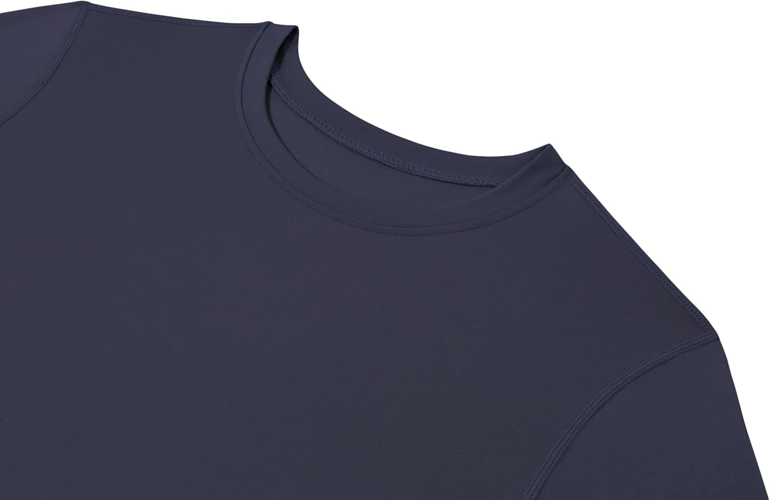 Boys' Compression Shirts Long Sleeve Youth Athletic Workout Top, Base Layer Sports Kids Undershirt - Crew Neck