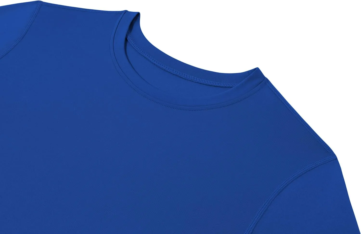 Boys' Compression Shirts Long Sleeve Youth Athletic Workout Top, Base Layer Sports Kids Undershirt - Crew Neck