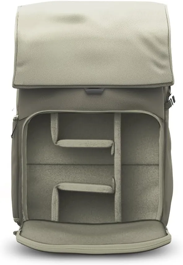 BREVITE - The Runner - Compact Camera Backpacks for Photographers - A Minimalist & Travel-friendly Photography Backpack Compatible With Both Laptop & DSLR Accessories 18L (Pine Green)