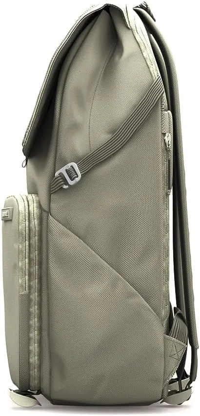 BREVITE - The Runner - Compact Camera Backpacks for Photographers - A Minimalist & Travel-friendly Photography Backpack Compatible With Both Laptop & DSLR Accessories 18L (Pine Green)