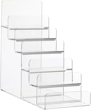 Cabilock 1pc Acrylic Wallet Holder Wallet Display Stand Bag Purse Displays Purse Display Stand Purse Organizer Stand Purse Storage Organizer Pocketbook Purse Display Rack Small Transparent