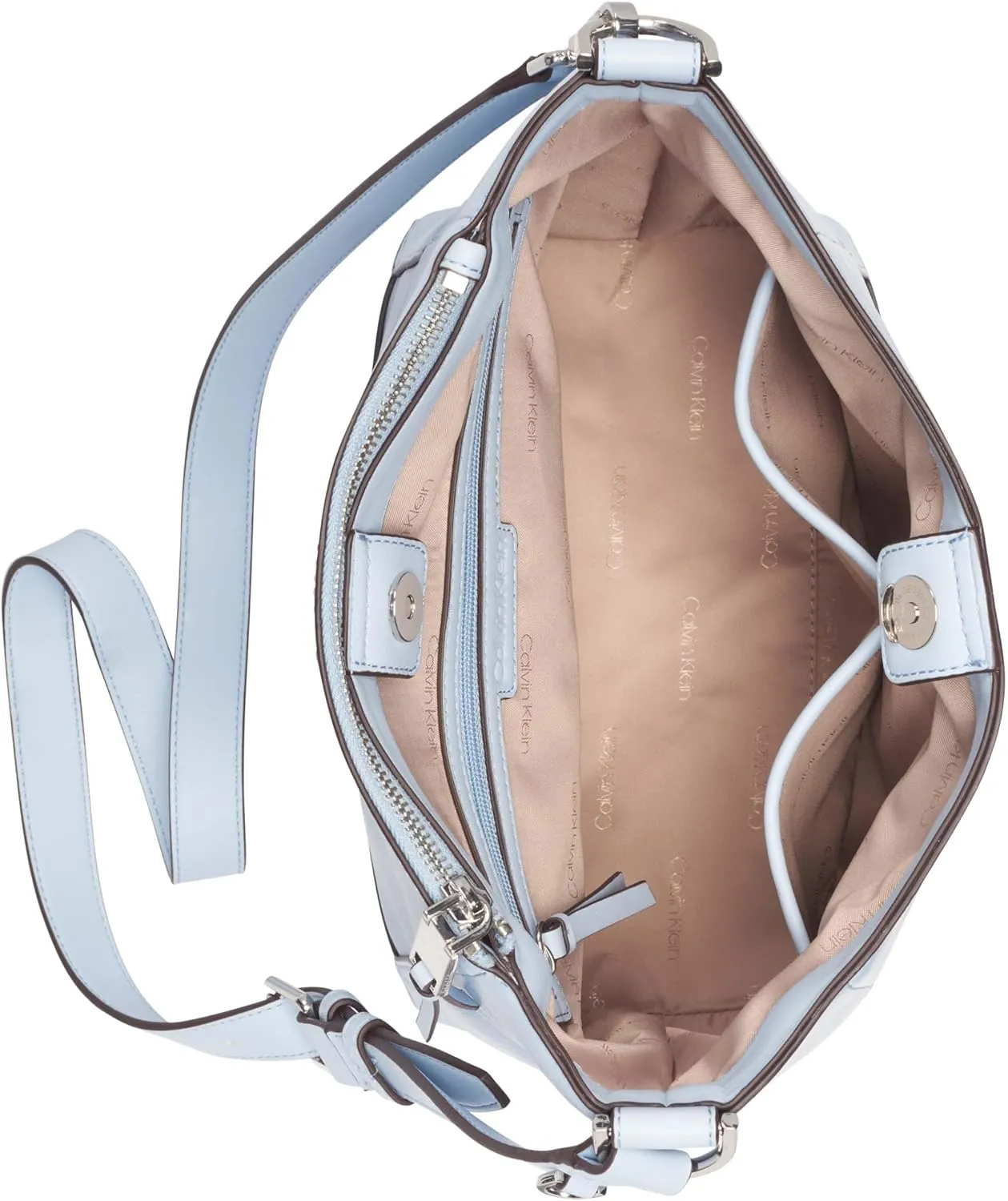 Calvin Klein Aura North/South Convertible Hobo Shoulder & Messenger Bag