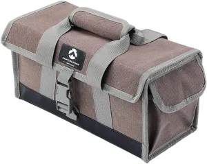 CAMPINGMOON 13.8-inch Bottom Waterproof Outdoor Camping Tent Stakes Hammer Multi-Container Storage Bag B-150C