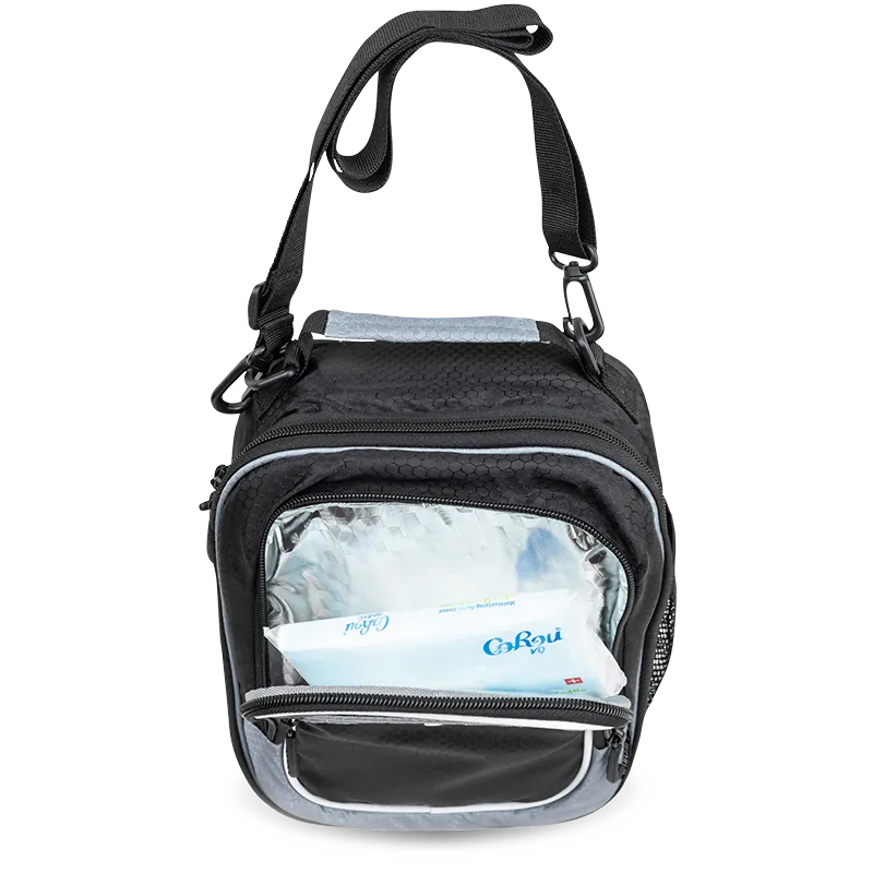 Cara Insulated Lunch Bag in Black