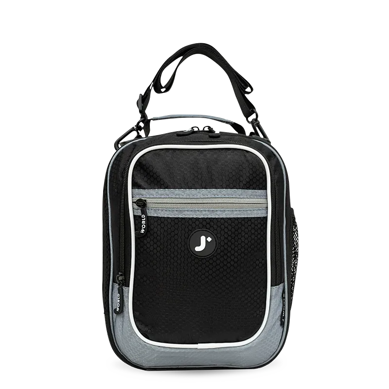 Cara Insulated Lunch Bag in Black
