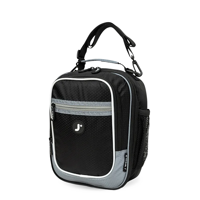 Cara Insulated Lunch Bag in Black