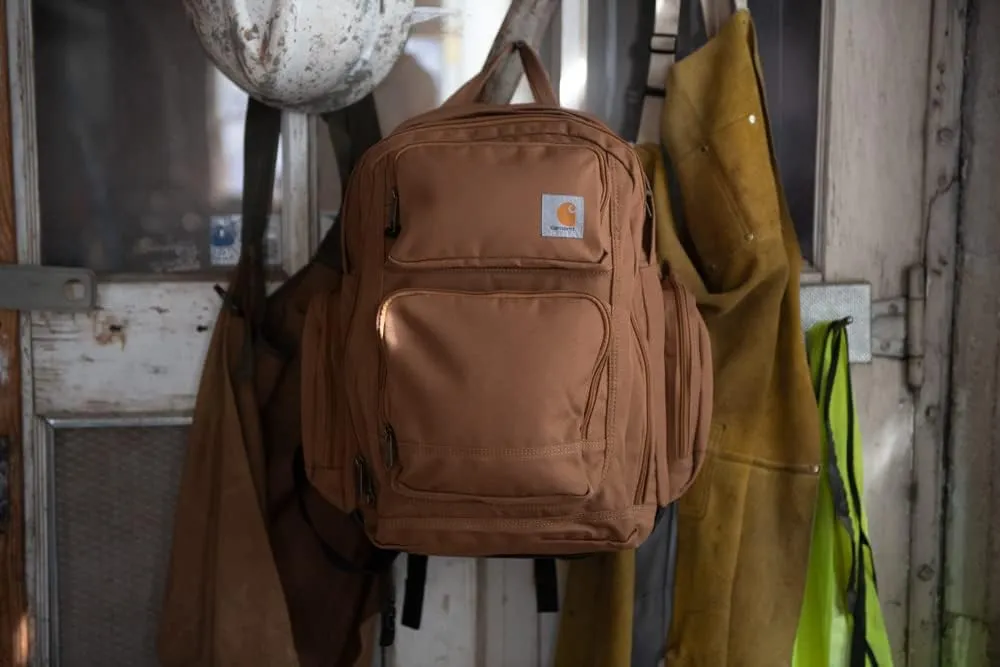 Carhartt 35L Triple-Compartment Backpack Carhartt Brown