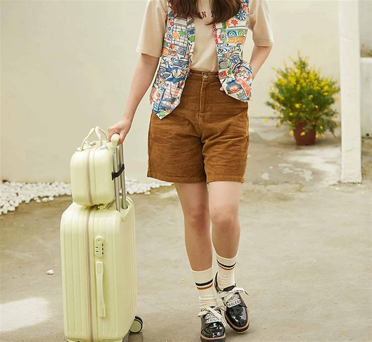 Carry On Luggages Suitcase Luggage Hard Suitcases Lightweight Password Luggage Wheeled Men's Women's Suitcase Luggage Suitcases (A-22inch