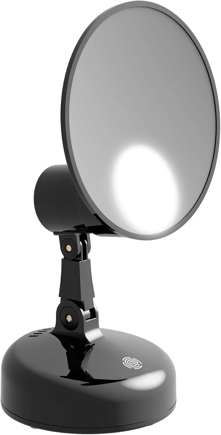CFX Portable 1.0-15X Magnification LED Makeup Mirror