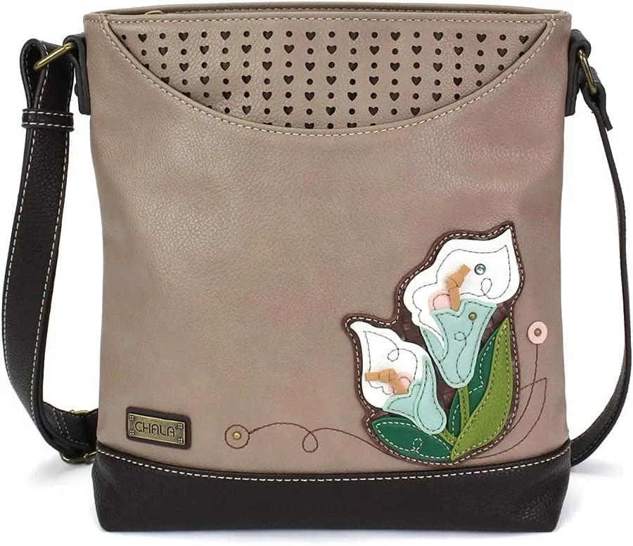 CHALA Sweet Messenger Mid Size Shoulder Purse with Adjustable Strap