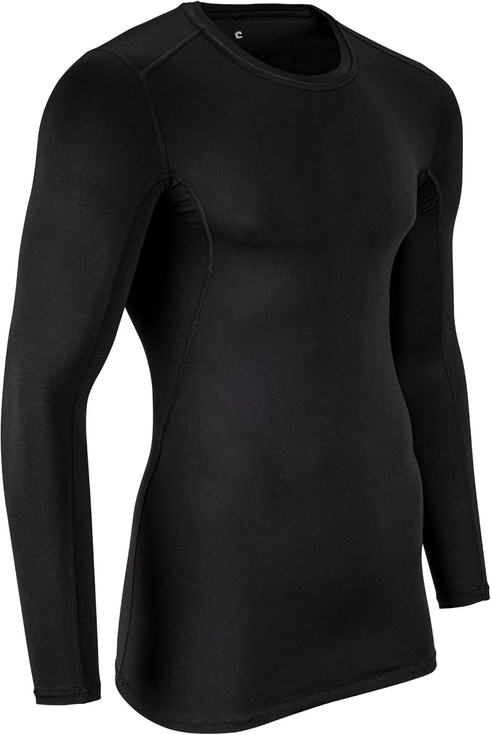 CHAMPRO Boys' Cold Weather Compression Long Sleeve Crew Neck Shirt