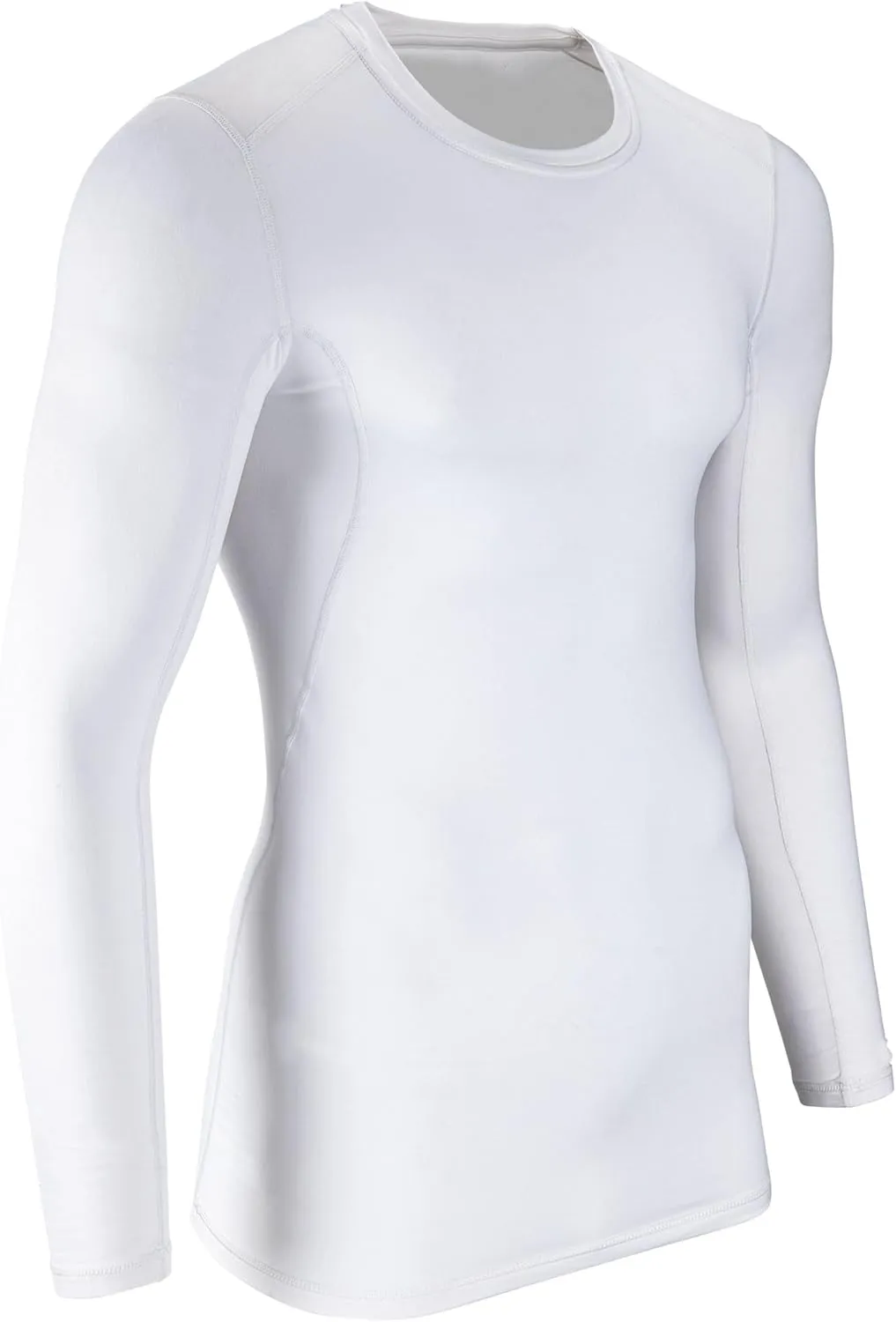 CHAMPRO Men's Cold Weather Compression Long Sleeve Crew Neck Shirt