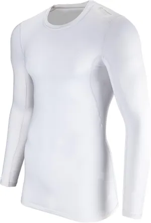 CHAMPRO Men's Cold Weather Compression Long Sleeve Crew Neck Shirt