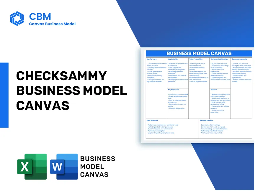 CHECKSAMMY BUSINESS MODEL CANVAS