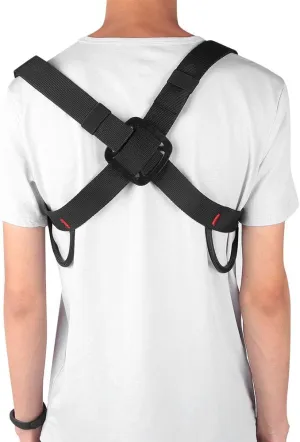 Chest Shoulder Strap, Outdoor Adjustable Safety Shoulder Strap for Climbing Harness Equipment