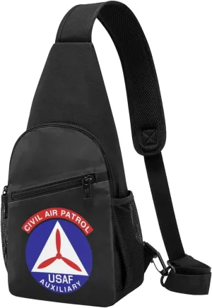 Civil Air Patrol Travel Hiking Bag Cross Chest Bag Diagonally