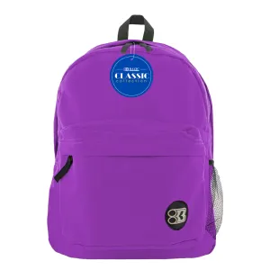 Classic 17" Purple Backpack