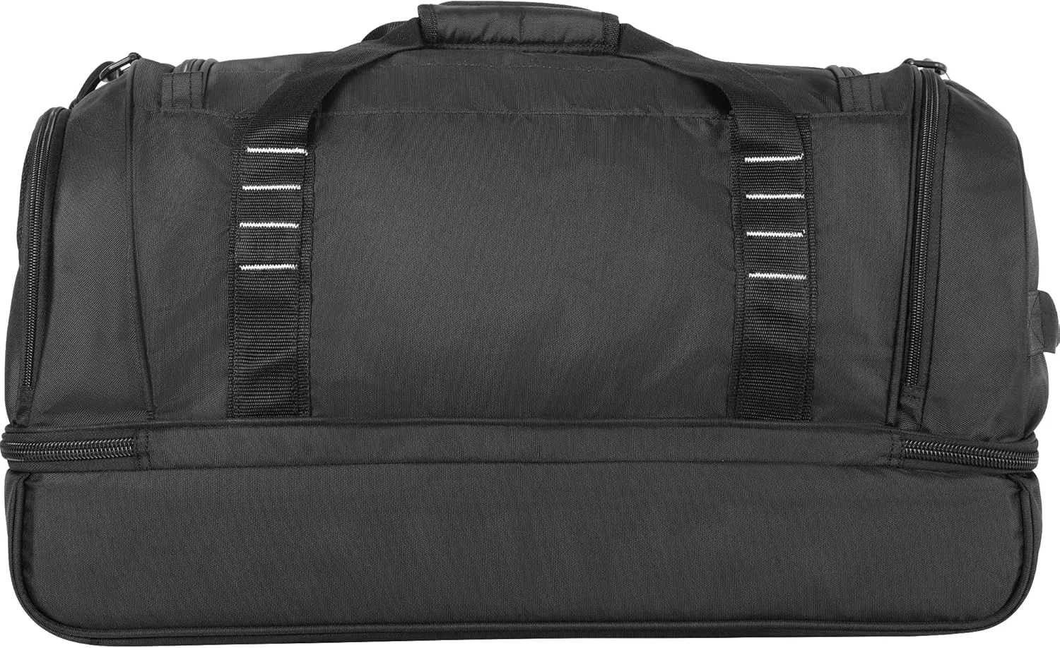 Columbia 22" Drop Bottom Wheeled Travel Duffle Bag, Black