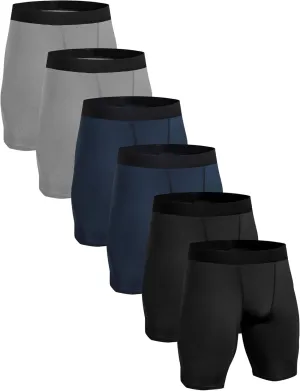 Compression Shorts Men Performance Sports Workout Athletic Running Underwear Shorts Spandex
