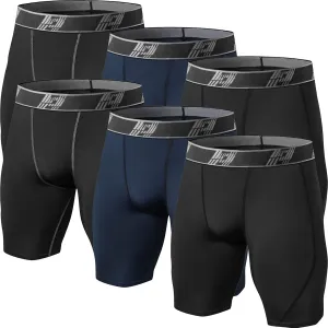 Compression Shorts Men Performance Sports Workout Athletic Running Underwear Shorts Spandex