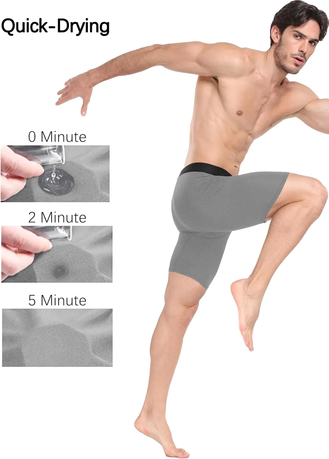 Compression Shorts Men Performance Sports Workout Athletic Running Underwear Shorts Spandex