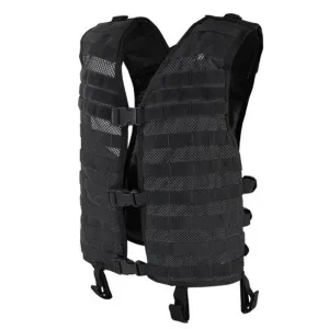 Condor MOLLE Mesh Hydration Tactical Vest – Black, MOLLE-Compatible Tactical Hydration Vest