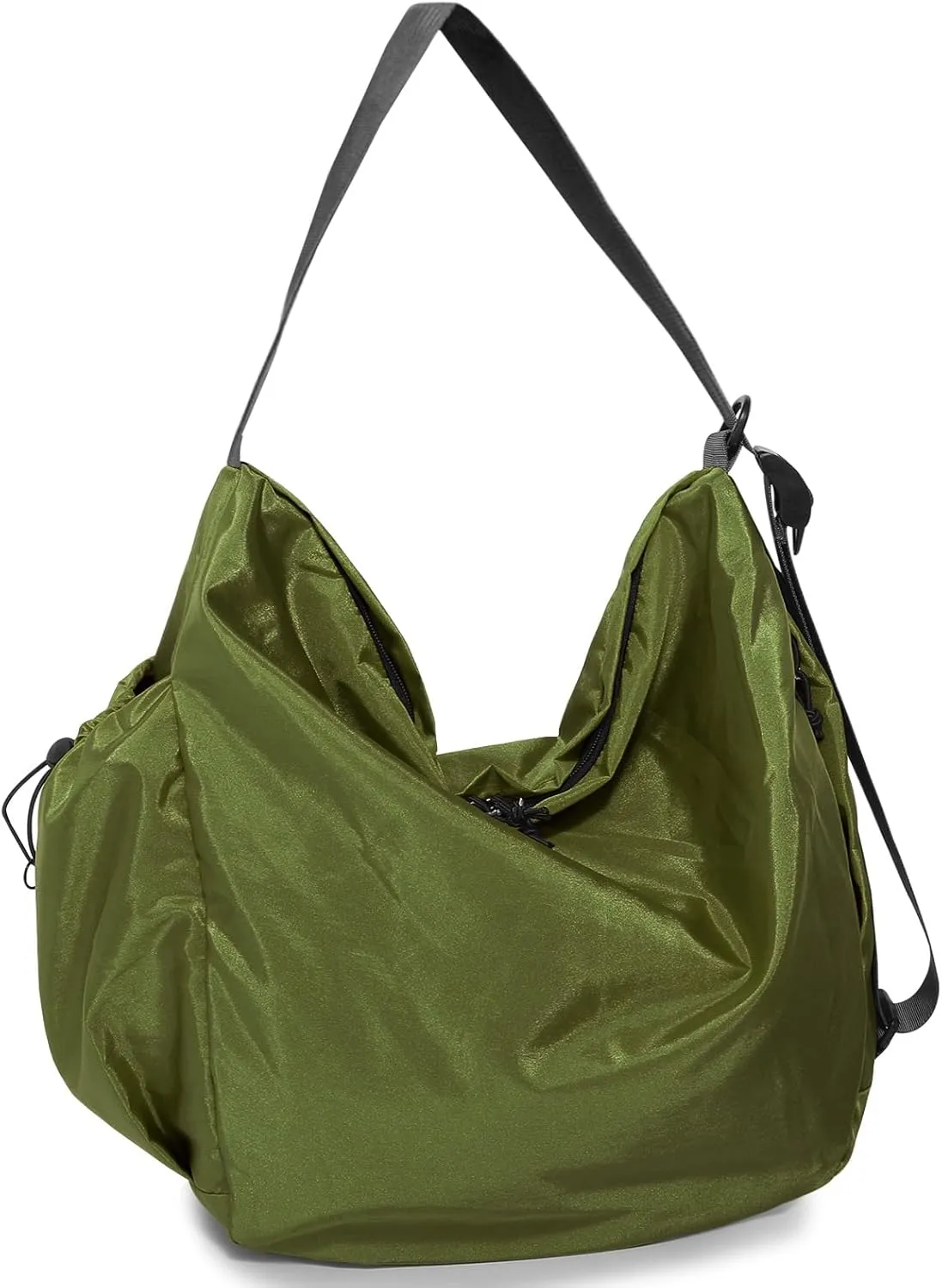CONTAIL 18L Nylon Daily Shoulder Bag,Water-Resistant Crossbody Bag with Removable Insulated Beverage Holder
