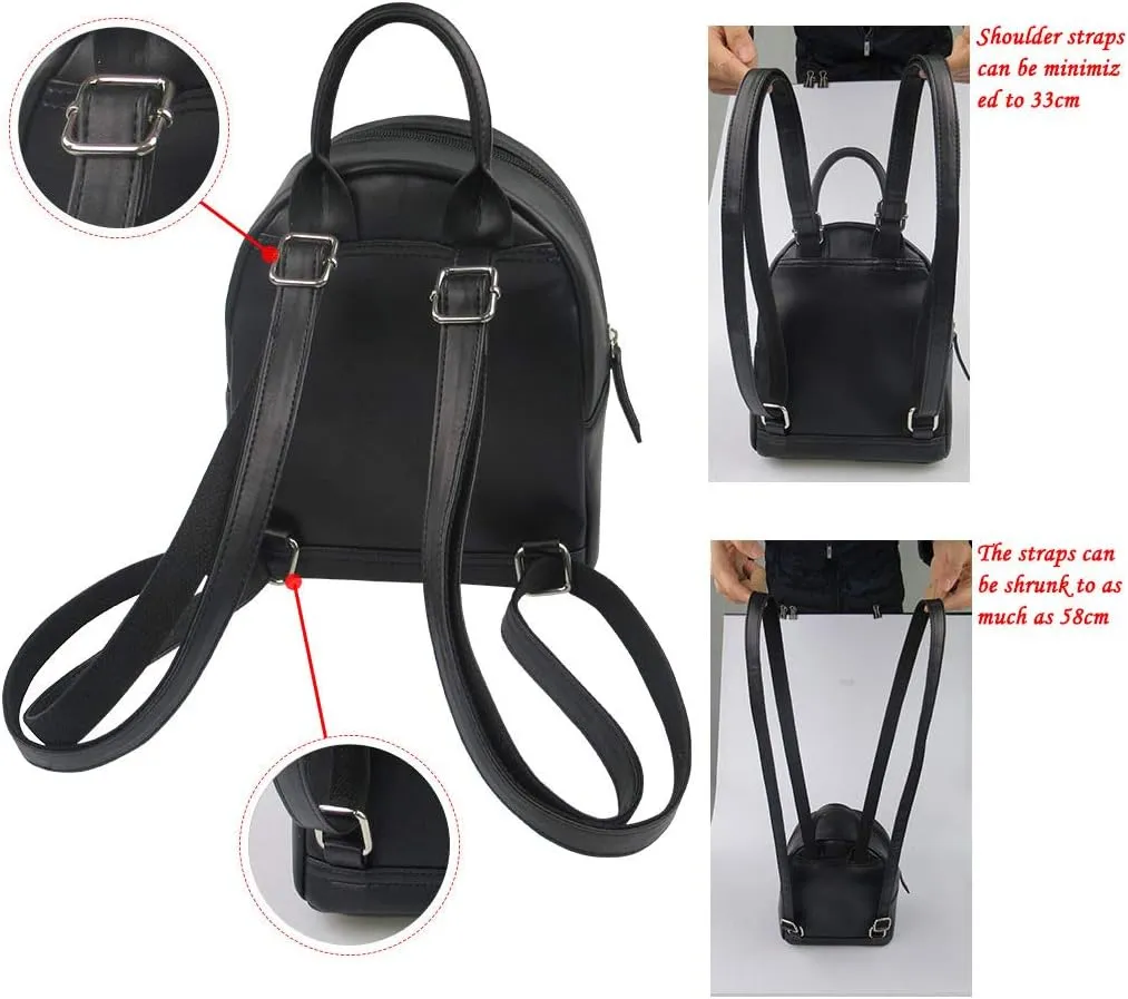 Cozeyat Customized Mini Backpack Purse Personized Pu Leather Small Travel Daypacks Bag Women Gifts
