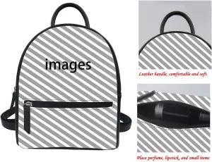Cozeyat Customized Mini Backpack Purse Personized Pu Leather Small Travel Daypacks Bag Women Gifts