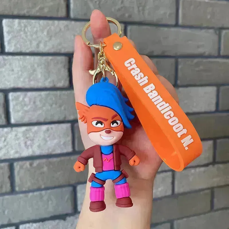 Crash Bandicoot 3D Keychain