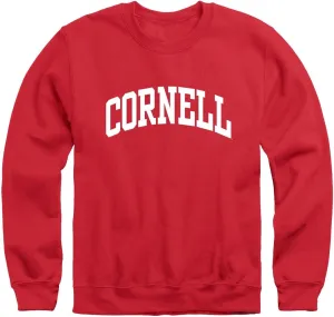 Crewneck Sweatshirt, Unisex, Essential Logo, Premium Color Heavyweight Cotton Blend Fleece