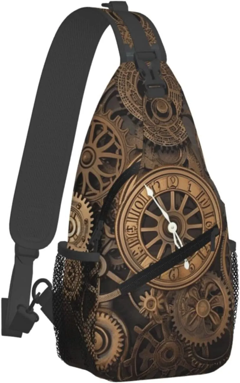 Cross Chest Bag Diagonally Sling Backpack Crossbody Shoulder Bag Surfboard Sling Bag Travel Hiking Daypack