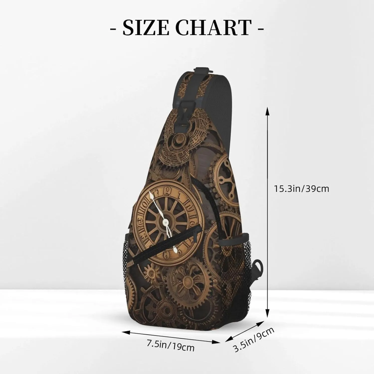 Cross Chest Bag Diagonally Sling Backpack Crossbody Shoulder Bag Surfboard Sling Bag Travel Hiking Daypack
