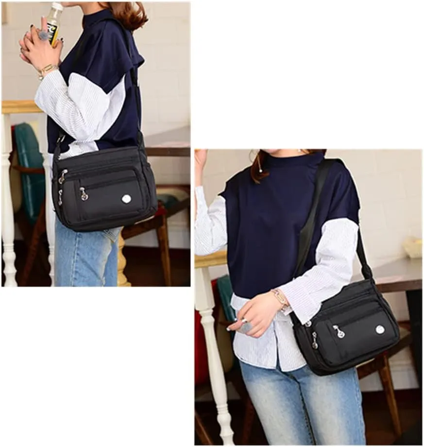 Crossbody Bag Shoulder Bag For Women Multiple Pockets Bag Ladies Messenger Purse Handbags