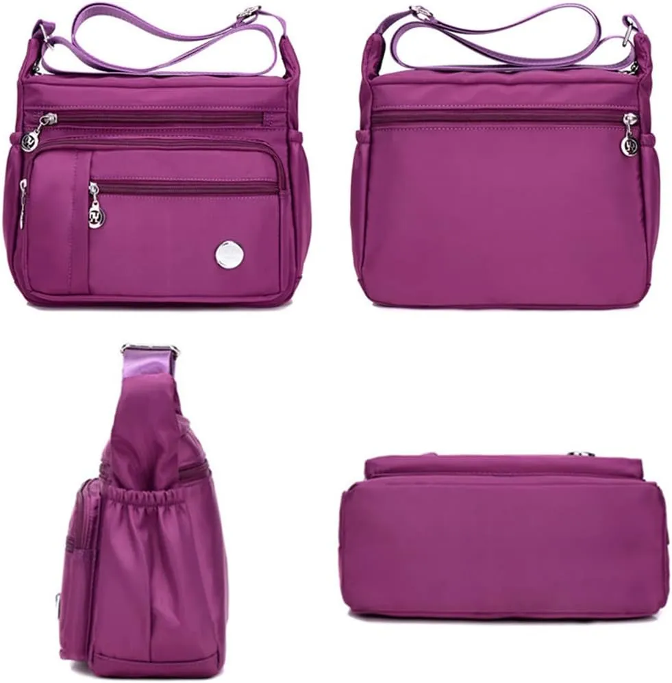 Crossbody Bag Shoulder Bag For Women Multiple Pockets Bag Ladies Messenger Purse Handbags