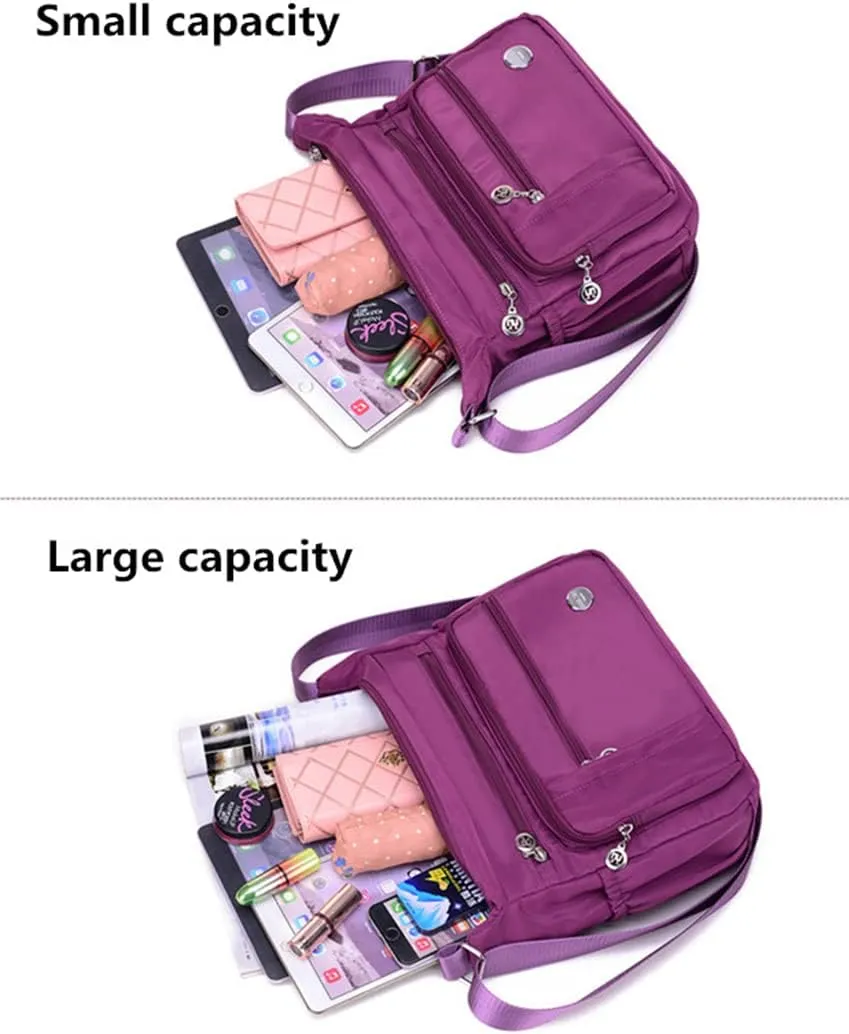Crossbody Bag Shoulder Bag For Women Multiple Pockets Bag Ladies Messenger Purse Handbags