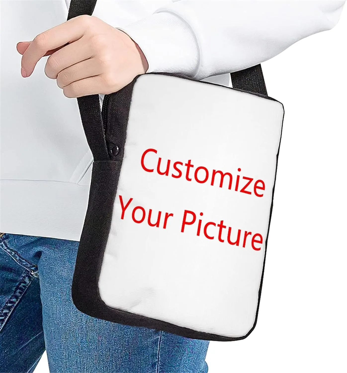 Crossbody Bag, Small Messenger Bag for Women Girls, Lightweight Adjustable Cute Coin Purse