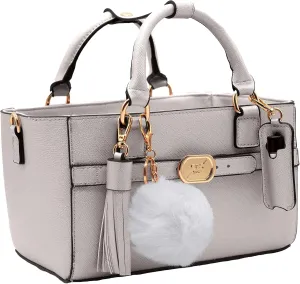 CRS Cross Rink Side Tote & Style Set - Accessory Skate Bag for Figure Skating, Roller, Ballet, Dance, Cheer, Tennis. (Silver, Rink Side Tote & Style Set)
