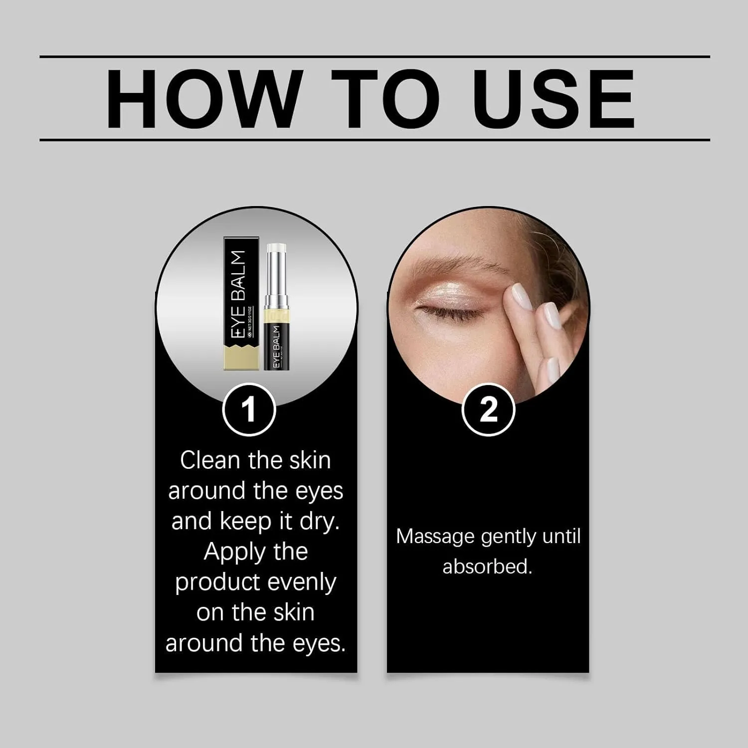 Cumabalm for Eye Bags, Cumabalm for Eyes, Cumabalm Erases Eye Bags Within Minutes, Fine Lines & Puffiness in 2 Minutes, Reduces Fine Lines (3PCS)