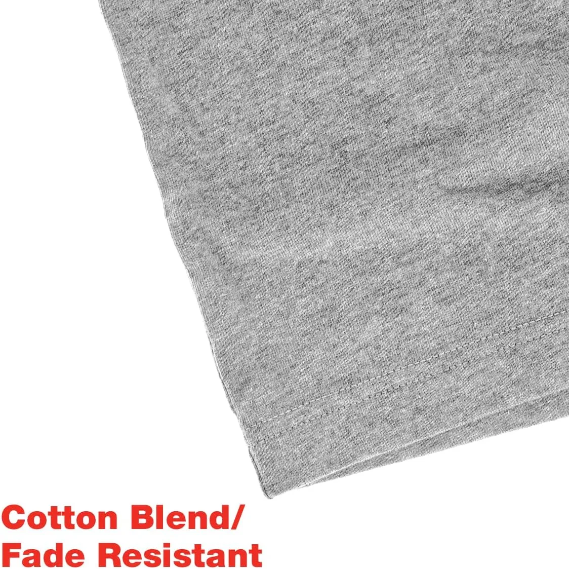 Cummins Gray Cotton Blend Short Sleeve Tagless T-Shirt